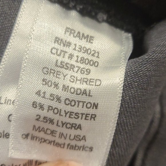 Frame Denim Le Skinny De Jeanne Jeans  Grey, Skinny Jeans, - Picture 4 of 7